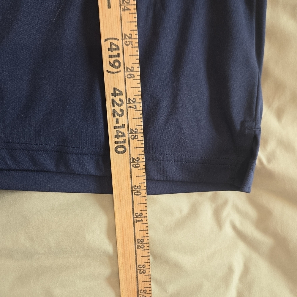 Greg Norman Collection Navy and White Polo Shirt - Picture 5 of 5